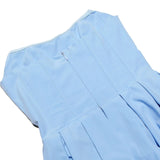Tube Pleated Midi Dress-Outfit