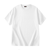Quality Cotton Oversized T Shirts Unisex High Street Brand Letters Print Solid Tops Summer Loose Short Sleeve Fashion