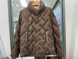 Autumn And Winter New Standing Collar Single Breasted Down Jacket Female Short Money Loose Show Thin Thin White Duck Down Warm Coat-Outfit