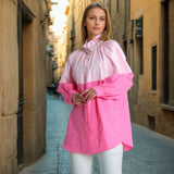 Fongt Version Of Comfortable Casual Long-Sleeved Top 2025 Spring New Temperament Commute Loose Single-Ded Button Shirt