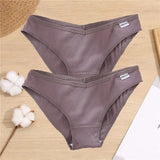 Cotton Women's Panties Sexy Underwear Female Underpants Solid Color Comfortable Woman Cotton Briefs Intimates