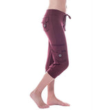 Pants 3/4 Joggers Soft Sweatshirt Fabric, Elasticated Waist, Side pockets, Legs with Ribbed Hems, Sports