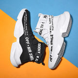 Breathable Men Sneakers High Top Running Shoes for Men Outdoors Walking Sport Shoes Comfortable Mens Shoes