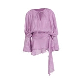 Fongt Temperament Sweet Wind Dress Woman 2025 Spring New Fashion Collar Collar Folds Solid Color Short Skirt