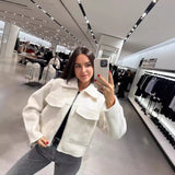 Fongt Women's Clothing Explosion Beads, Short Jacket Jacket