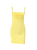 Y2K Bodycon Slip Mini Dress-Outfit
