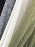 Fongt Round Neck Long-Sleeved T-Shirt Sunscreen Women's Spring 2024 New Korean Version Slim Solid Bottom Top Women-Outfit