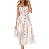 Floral Vintage Casual Sundress