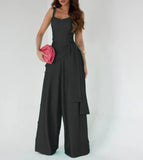Fongt New Fashion Casual Strap Pants Women's Pants