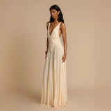 Fongt Summer Women's Temperament Fashion Simple Hollow Splicing Lace Sling Color Dress