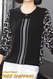 Fashion O-Neck Office Lady Long Sleeve Pullovers for Women 2023 New Simple Dignified Women's Clothing Blouses
