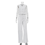 Fongt Selling 2024 New Striped Vest Pants Suit Summer Women's Casual Wear Temperament Commuting Two Sets-Outfit