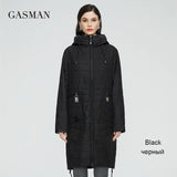 2022 New Women's spring jacket Autumn Women Coat Long parka Fashion women's jackets female Thin Cotton
