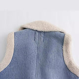 New Double-Sided Fur Integrated Pocket Vest 3548251405-Outfit