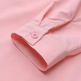 ZANZEA Fashion Women Ruffles Hem Blouse Elegant Lapel Neck Swallowtail Shirts Solid Long Sleeve High Waist Tops Irregular