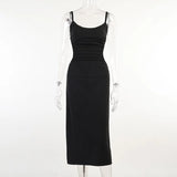Summer For 2022 Tank Strap Designer Clothes Backless Casual Evening Party Sexy WomenS Prom One Piece Basic Corset maxi
