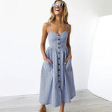 Floral Vintage Casual Sundress