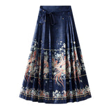 Fongt Style Hanfu Ancient Style Horse Face Skirt Dress Dress Dress Dress 2025 New One-Style Dress 2316