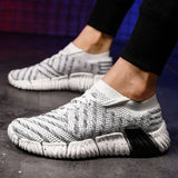 Style Thick Bottom Running Shoes for Men White Sneakers Outdoor Sport Shoes Man Training Athletic Jogging Shoes