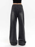 Vintage Wash High Waist 90s Baggy Jeans-Outfit
