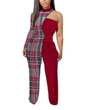 Fongt Spring And Summer New Women's Irregular Trousers Out-Shoulder Commuting
