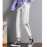 Fongt 2024 New Harron Straight Tube Radish Dad Pants Fall-Outfit