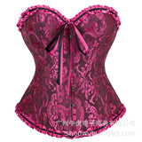 Lady Bouquet Top Sexy Belly Shaping Suit-Outfit