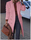 Fongt And Winter 2025 New Multi-Color Multi-Code Jacket Collar Long Coat Woman