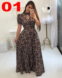 Fashion Digital Short Sleeve Printing Large Swing