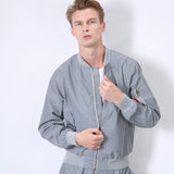 New Winter Clip Cotton Reflective Flight Jacket Fashion Baseball Suit Plus Size Jacket Short Jacket-Outfit