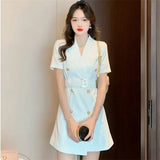 Fongt Women's Long-Term 2025 Spring And Autumn New Korean Version Of Fashion Popular British Wind Over The Knee Coat Woman