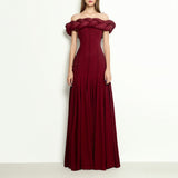 Fashion Temperament Dress Women 2025 Summer New Niche Design Sense Folded Body