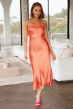Summer Solid Color Elastic Backless Knitted