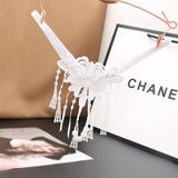 Fongt Sex Tong Trousers Hollow Embroidered Women Seduce Pearl Massage Transparent Low-Rise Hot T Pants