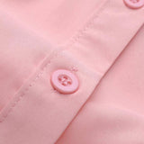 ZANZEA Fashion Women Ruffles Hem Blouse Elegant Lapel Neck Swallowtail Shirts Solid Long Sleeve High Waist Tops Irregular