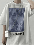 Men's Mist Ghost Graphic Tee-Outfit