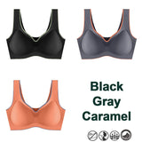 Latex Bra Women Brassiere Underwear Push Up Bras Seamless Bralette for Female Plus Size Bra Tank Crop Tops Gathers