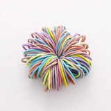 New Girls Candy Colors Nylon Basic Elastic Hair Bands Kids Rubber Bands Headband Scrunchie Fashion Hair
