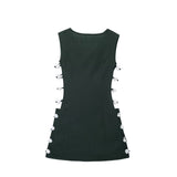 Fongt Women's Explosive Sexy Spicy Waist Cotton Dress