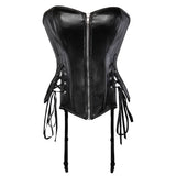 Court Dress PU Harness Jacket Slim Beauty Body Plastic Body Suit Direct A Hair-Outfit