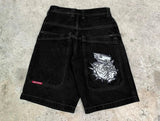 Shorts Y2K Hip Hop 2023 Original Gothic Pocket Baggy Jeans Shorts Man-Outfit