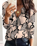 Fongt Spring And Summer New Women's Explosive Ebay Zipper Commuting Long-Sleeved