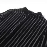 Spring Series Of Silk Blended Velvet Shirts 9390109-Outfit