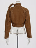 Vintage Make Old Wind Two Sets 2025 New With Short Jacket + Single-Ded Straight Trousers Women's