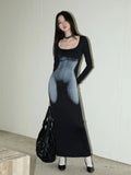 Body Print Maxi