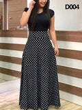 Dot Print Patchwork Long