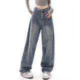 90s Washed High Waist Boyfriend Jeans-Outfit