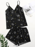 Summer Sexy Ice Silk Pajamas