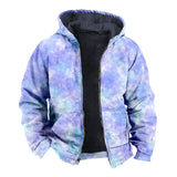 Fongt Solid Color 3D Print Digital Print With Hoodie Cotton Suit-Outfit
