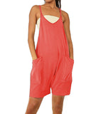 Fongt Women's Ebay Explosion Zipper Pocket Slings Shorts Trousers